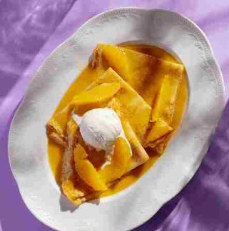 Блины креп-сюзетт с апельсином