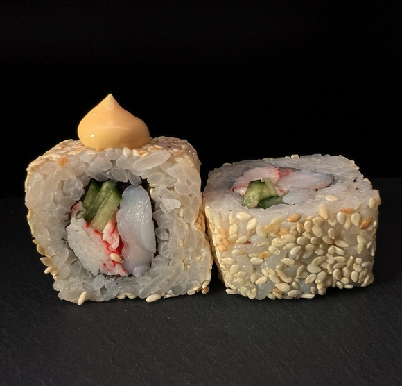 Снежный краб с креветкой