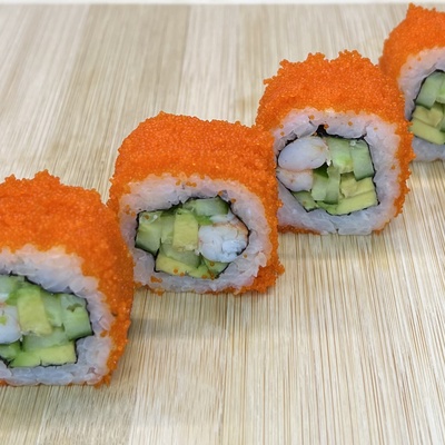 Калифорния с креветкой 4шт