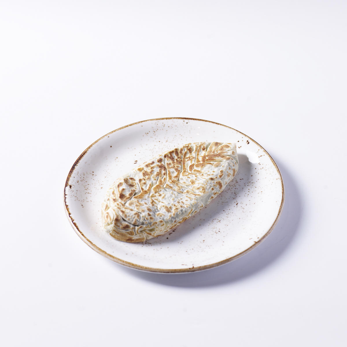 Кок-самса с зеленью и сыром