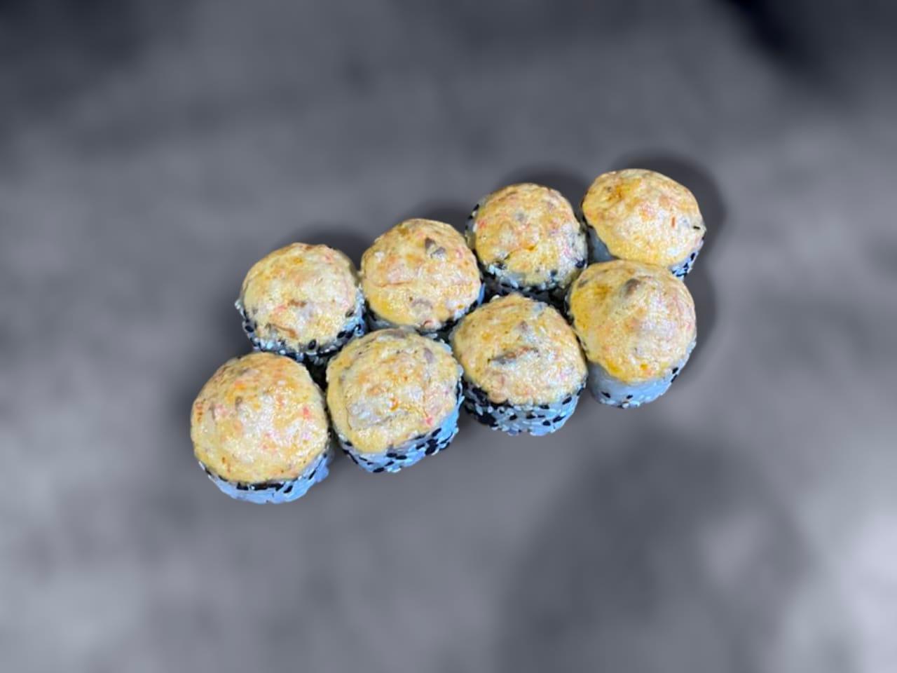 Запеченный ролл Лосось в спайси