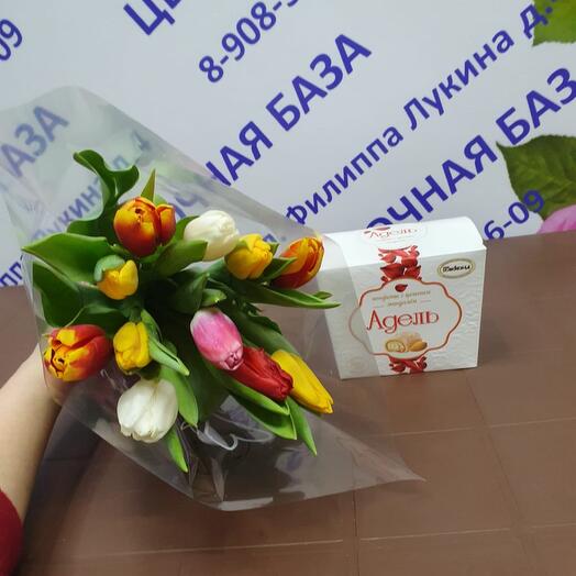 Тюльпаны микс Адель