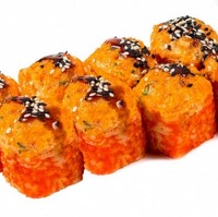 Запеченный ролл Майами 4 шт.
