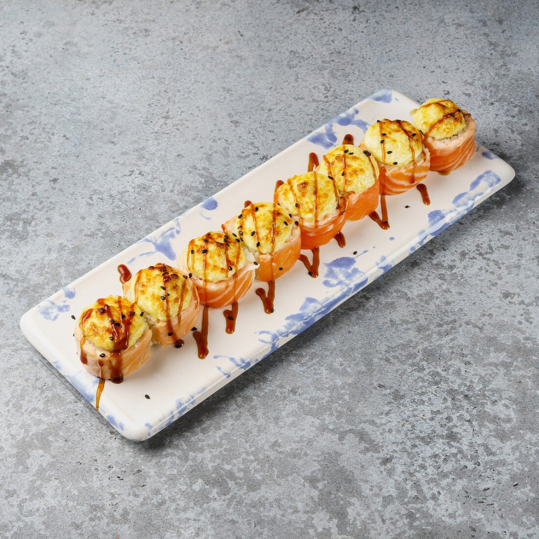 Запечённый ролл "Филадельфия" 300гр.