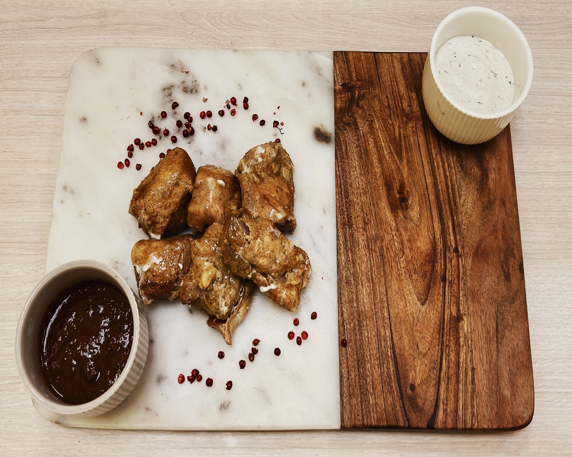 Шашлык из филе курной грудки