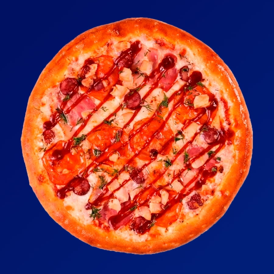 Пицца Мясное барбекю 30 см