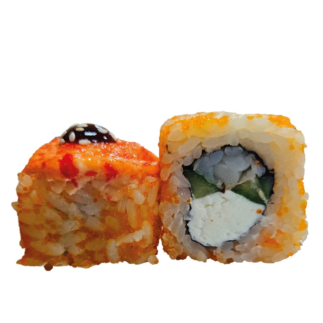 Калифорния с креветками запечённая 270г