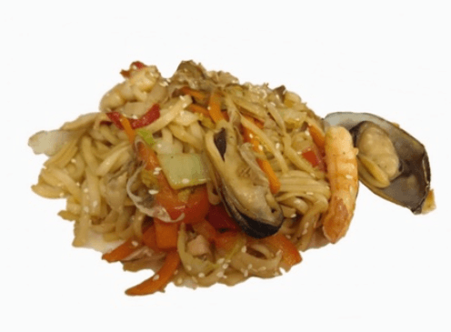 Лапша Удон с морепродуктами
