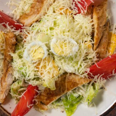 Цезарь с курицей
