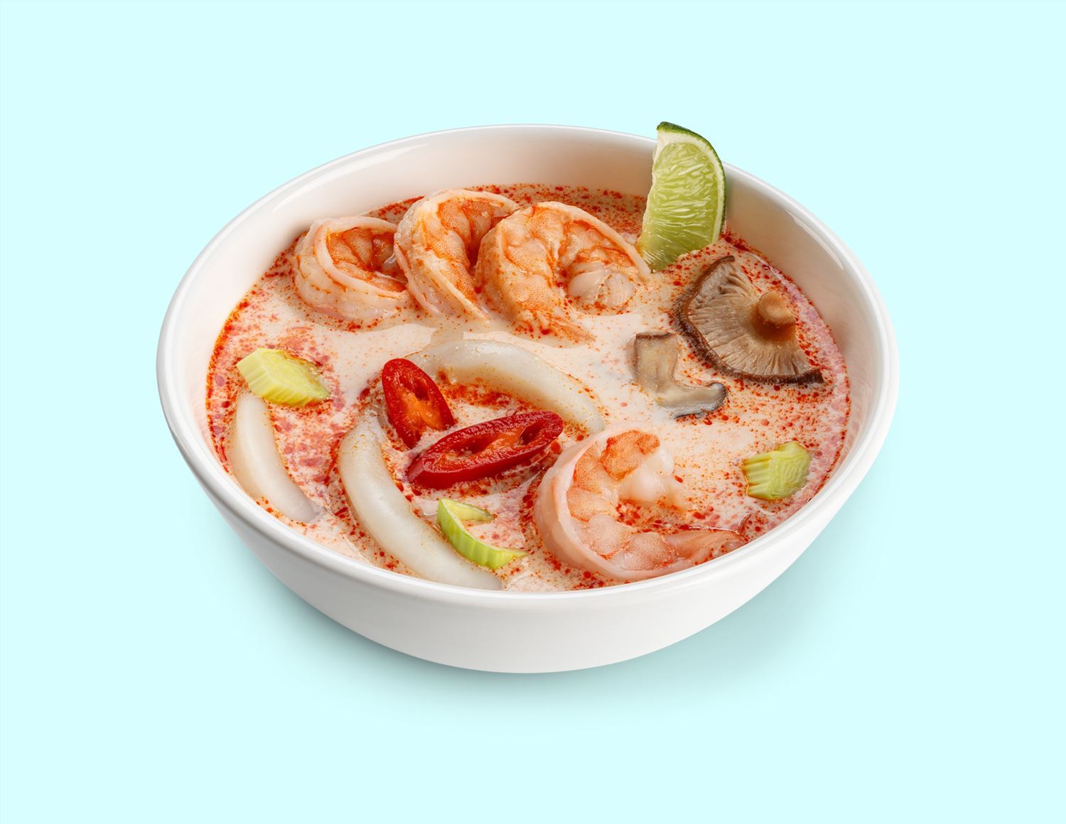 Суп Том Ям с креветкой