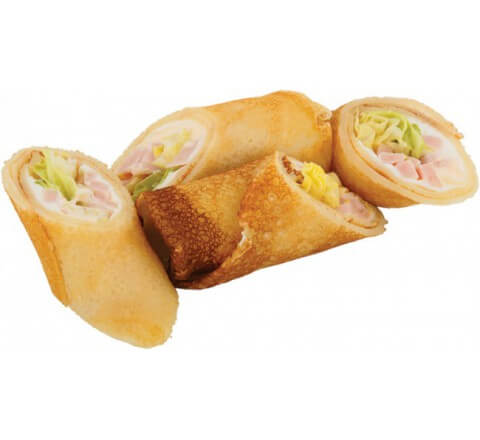Блинчик с ветчиной