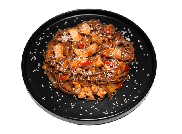 Wok соба со свининой