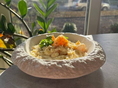 Паста с креветками