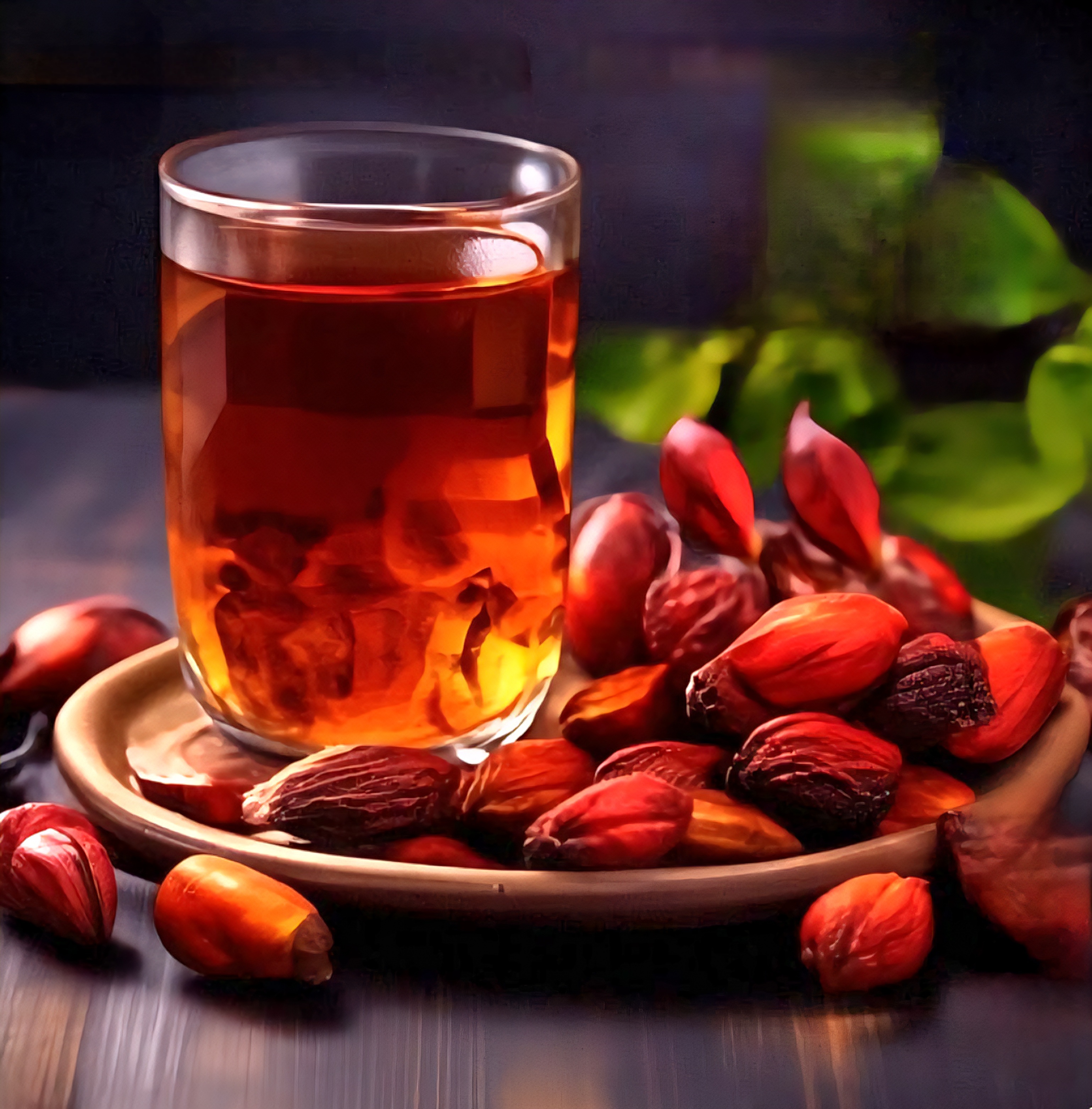 Напиток из шиповника 