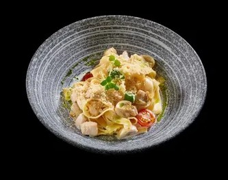 Феттуччине с курицей