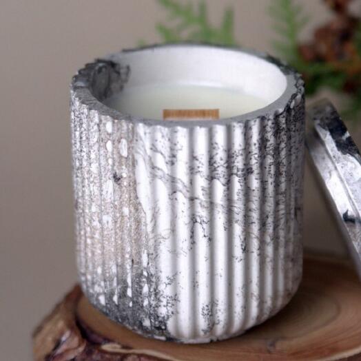 Арома свеча с крышкой