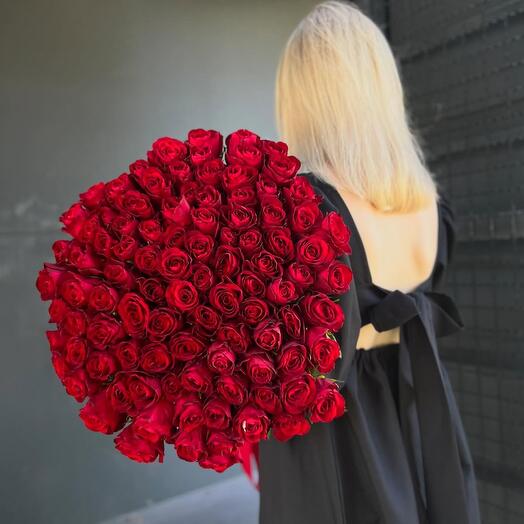 101 Роза красная