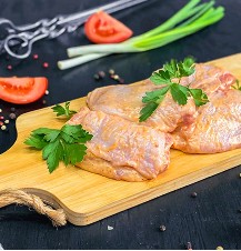 Шашлык из куриных бёдрышек