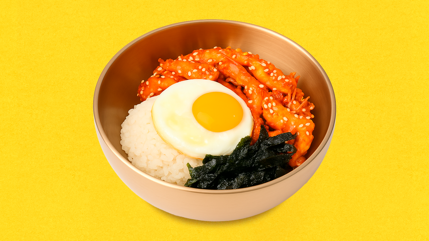 Кимчи поккымпаб с курицей