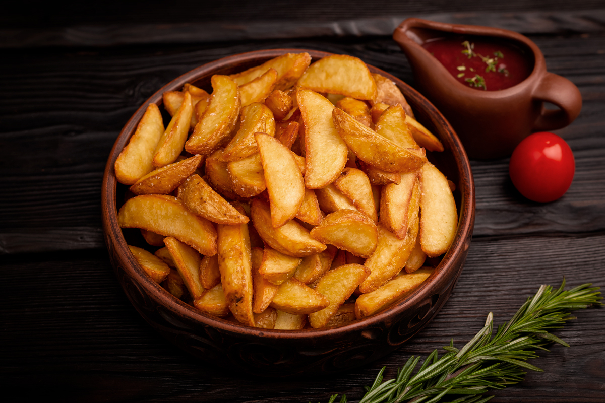 Картофель по-деревенски