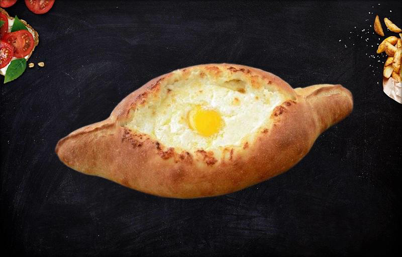 Хачапури Карбонара