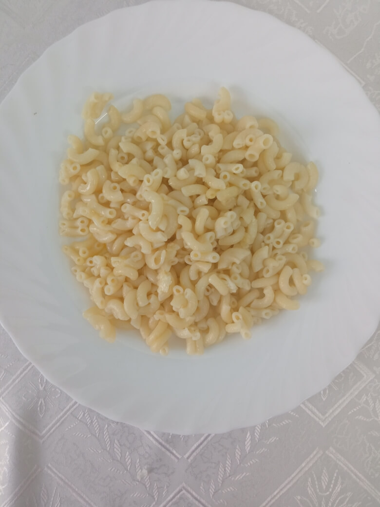 Макароны отварные