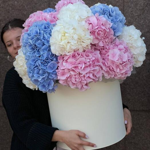 Цветы в коробке 