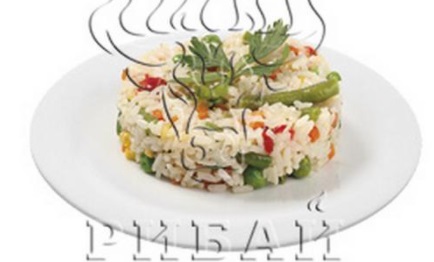 РИС ОТВАРНОЙ С ОВОЩАМИ