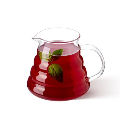 Чай ягодный с вишней, черникой и базиликом