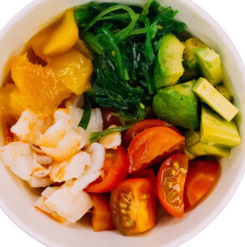 Поке с креветками