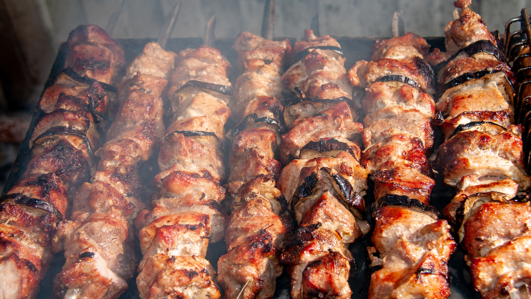 Шашлык со свиной мякотью 1кг