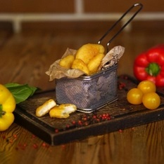 Наггетсы 9 шт + соус BBQ