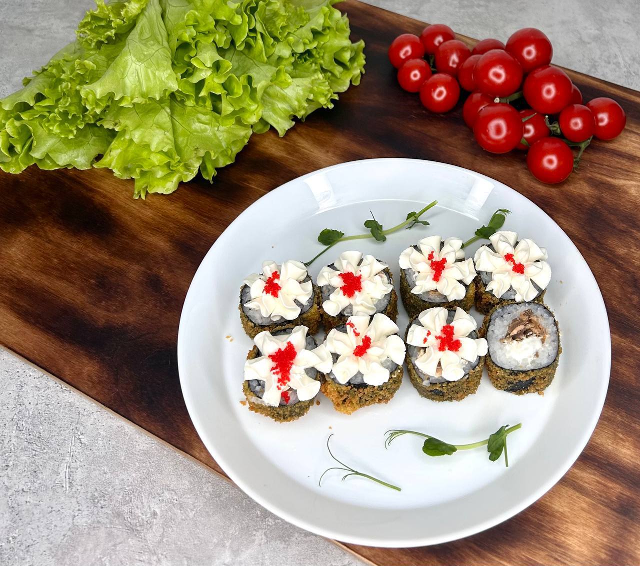 Ролл темпура сливочный террияки