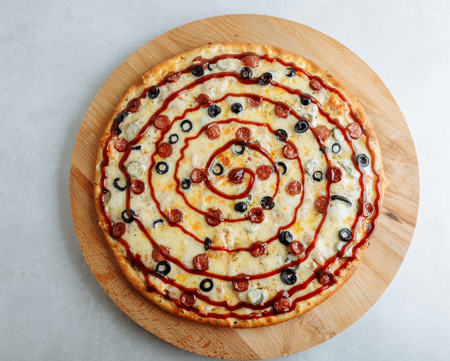 Пицца Барбекю 33 см 700 гр 