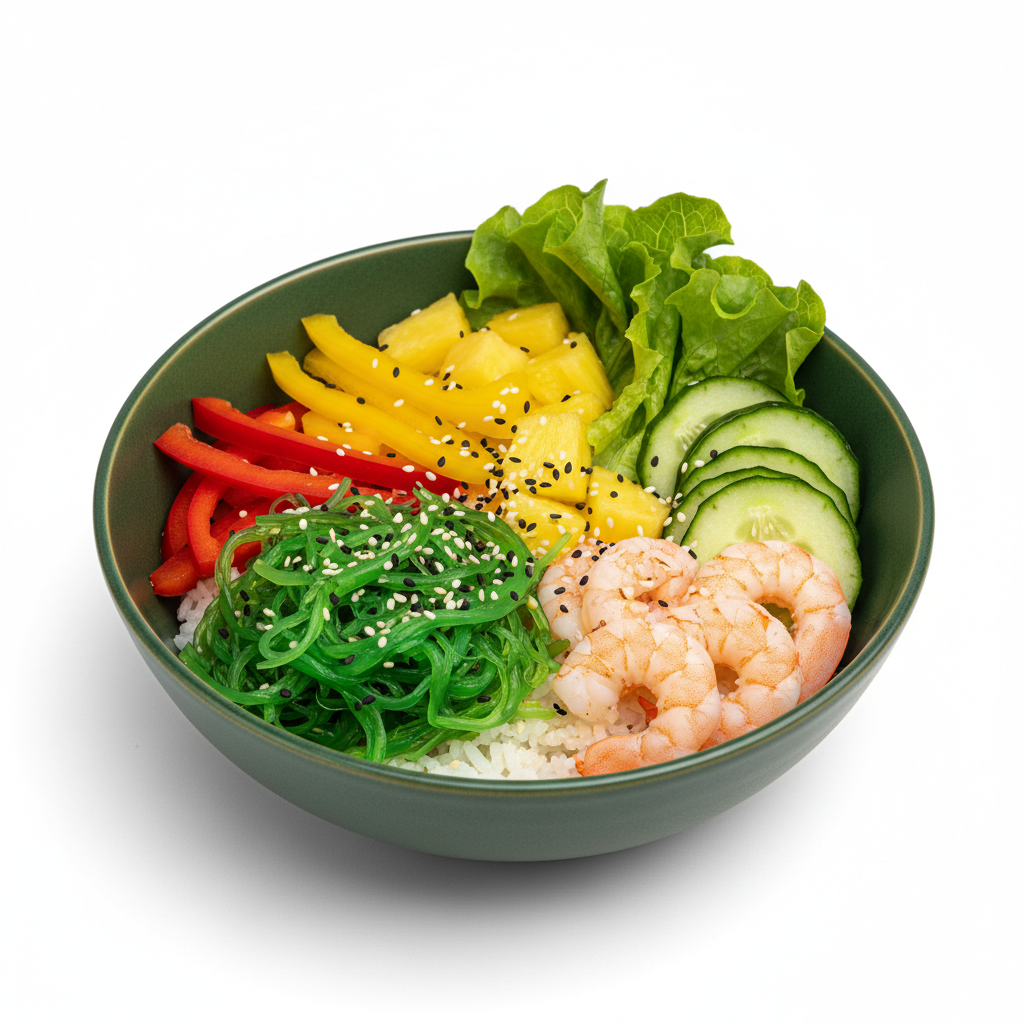 Поке с креветкой