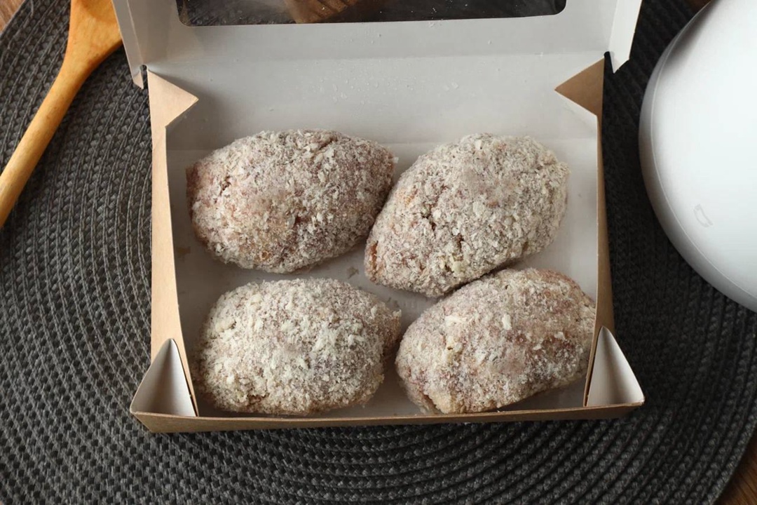 Котлеты как у бабушки с говядиной-свининой (4шт)