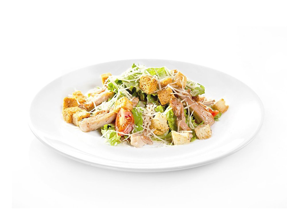 Цезарь с курицей