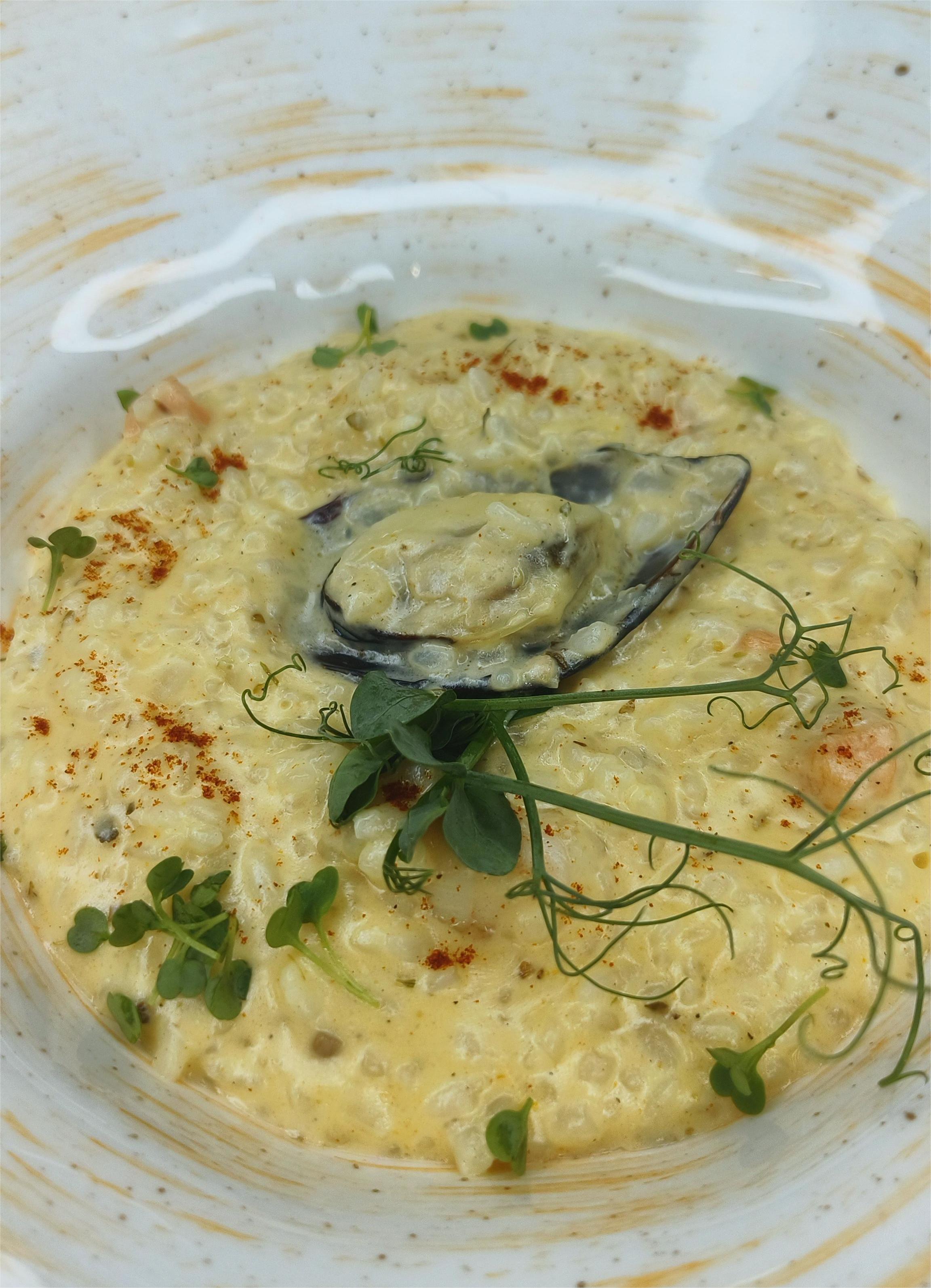 Ризотто с морепродуктами