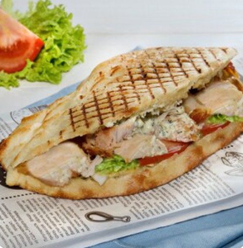 Кипрская пита с курицей