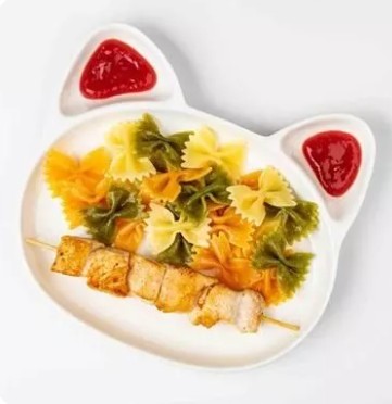 Макароны с шашлычком