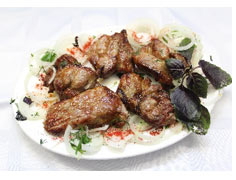 Шашлык из шеи свинины