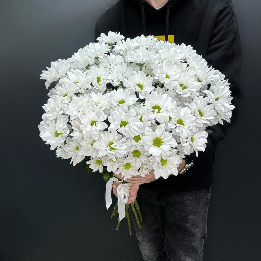 Букет из 9 хризантем