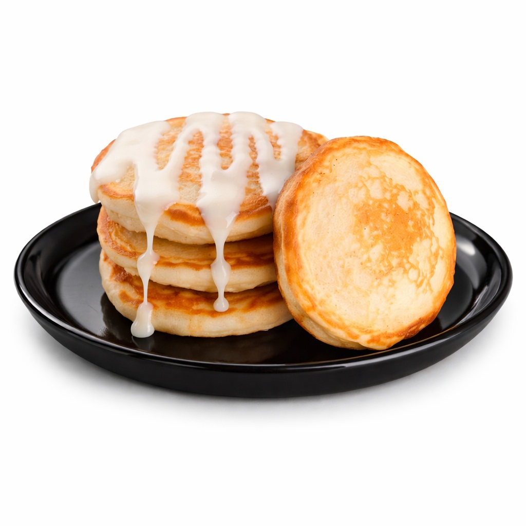 Оладушки со сгущеным молоком