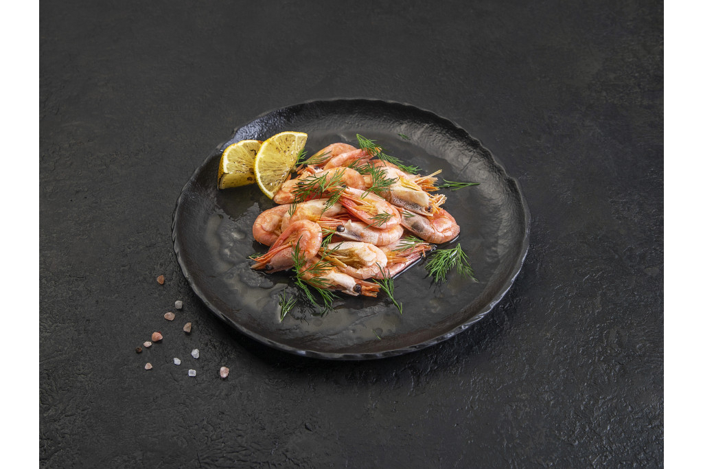 Креветки отварные