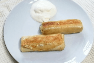 Блинчики с творогом