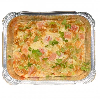 Омлет с ветчиной и сыром