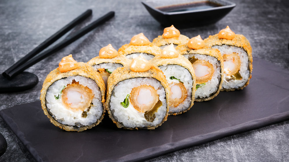 Ролл Хрустящая креветка темпура