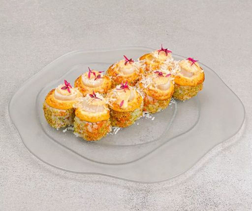 Зап.ролл курильский гребешок с фисташкой