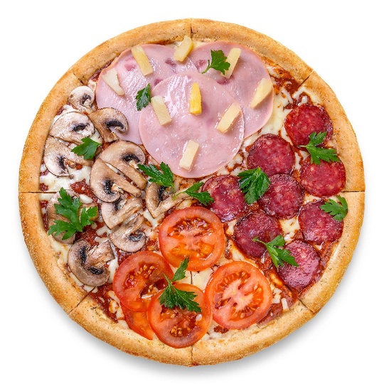 Пицца 33 см 4 сезона