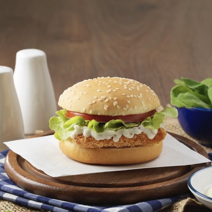 Бугер с хрустящей курочкой